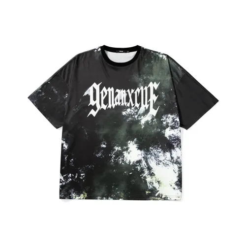 GENANX T-Shirt Унисекс Черный Зеленый