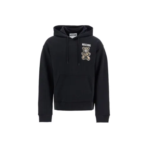 MOSCHINO Толстовка Мужской Черный