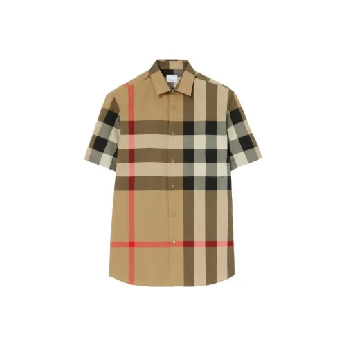 Burberry Рубашка Мужская Многоцветная