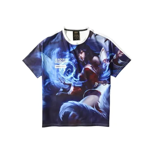 SPRAYGROUND x League OF Legends T-Shirt Мужской Natural White