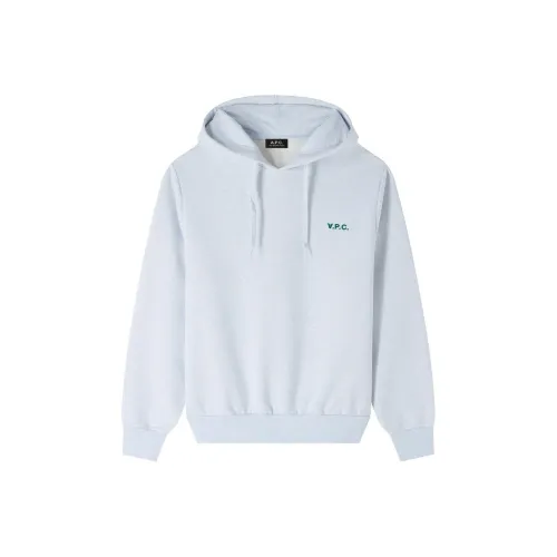 A.P.C FW24 Свитшот Мужской Небесно-Синий