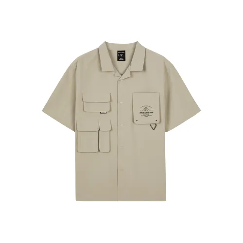 Skechers Stroll Рубашка Мужская Каменно-Бежевая