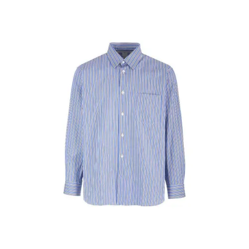 COMME DES GARCONS SHIRT Blue Men's Shirt