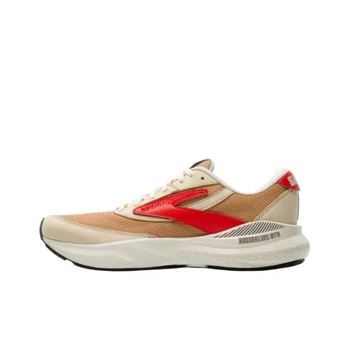 Brooks Adrenaline GTS 24 Беговые кроссовки Низкий топ Коричневый/бежевый/белый Женские