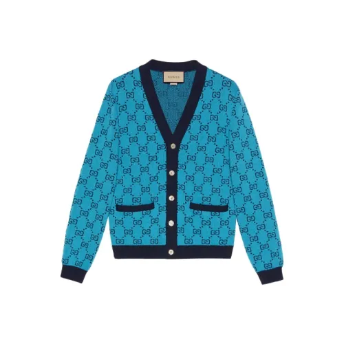 GUCCI Синие Мужские Свитера