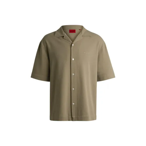 Hugo Boss SS25 Рубашка Мужская Хаки