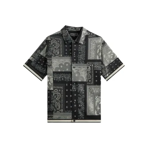 KITH Collaboration Мужские Черные Рубашки