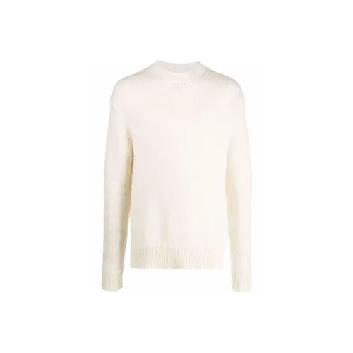 JIL SANDER Белые Мужские Свитера