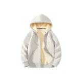 Утолщенный с флисовой подкладкой, абрикосовый (однотонный)