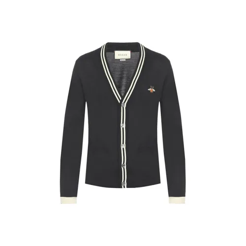 GUCCI Мужские черные свитеры