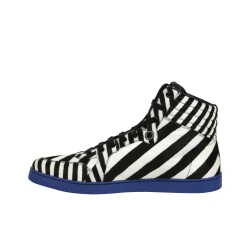 GUCCI Высокие кроссовки для скейтбординга Мужские Черно-белые