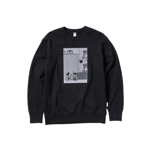 UNIQLO x Disney Совместный Свитшот Унисекс Черный