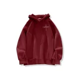 Бордовый (Qf Century Белый Логотип на груди)