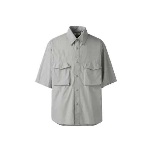 Uniqlo U Collection SS25 Рубашка Мужская Зеленая