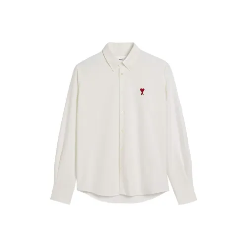AMIPARIS SS24 Рубашка Унисекс Белый