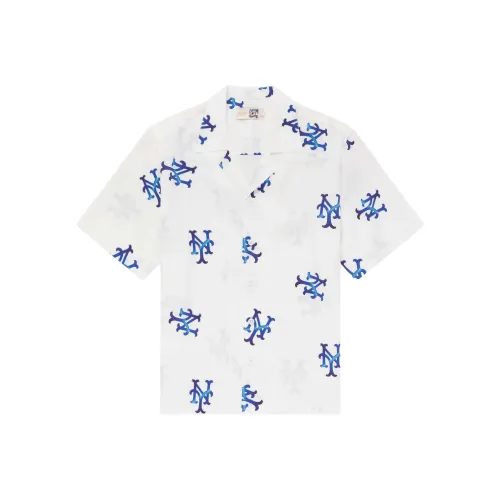 AIME LEON DORE x New York Metropolitan Collaboration New York Metropolitan Collaboration SS24 Рубашка Унисекс Белый