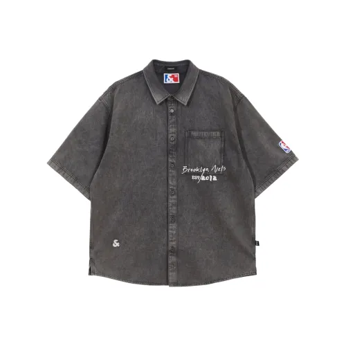 JACK JONES· X NBA Рубашка Мужская E44 Черный Песочный