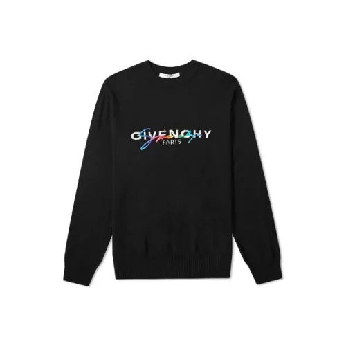 GIVENCHY Черные Мужские Свитера