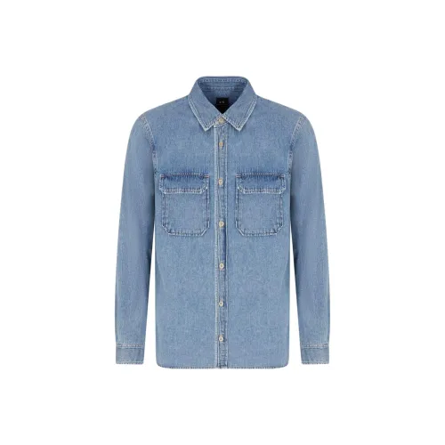 ARMANI EXCHANGEAE Рубашка Мужская Синяя