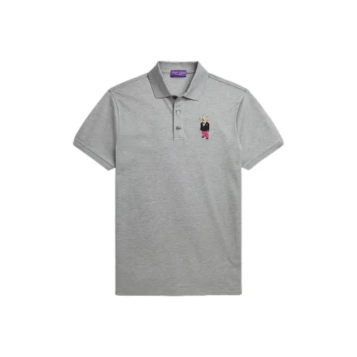 Ralph Lauren Purple Label Серый Мужской Поло