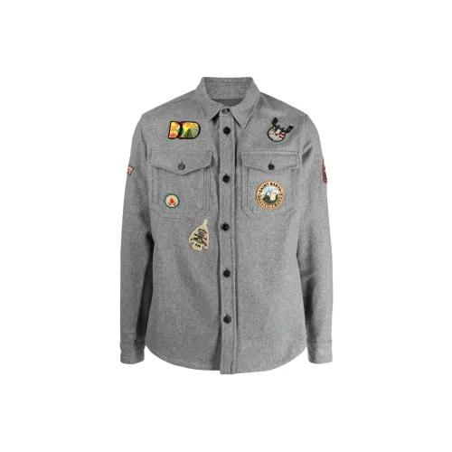 MC2 Saint Barth Gray Мужские Рубашки