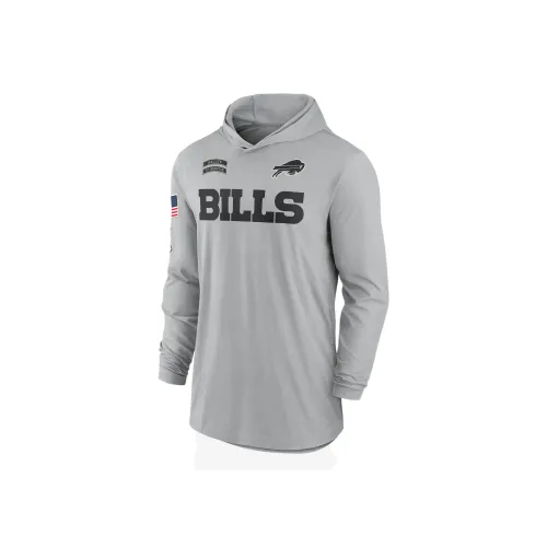 nike Dri FitNFL Buffalo Bills Salute To Service Edge Талисман LOCKUP Толстовка Мужской Серый