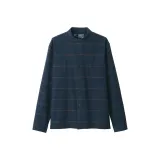 Темно-синий в клетку