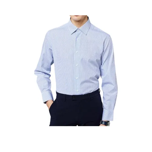 Francesco Totti Рубашка Мужская Синие Полосы