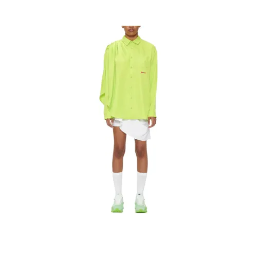 Reebok Pyer Moss Рубашка Унисекс Зеленый