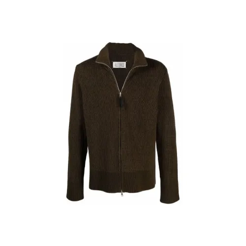 Maison Margiela Зеленые Мужские Свитера