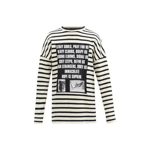 RAF SIMONS SS21 Свитер Мужской Экрю