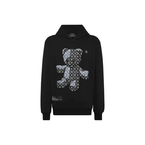 PHILIPP PLEIN Мужские черные свитшоты
