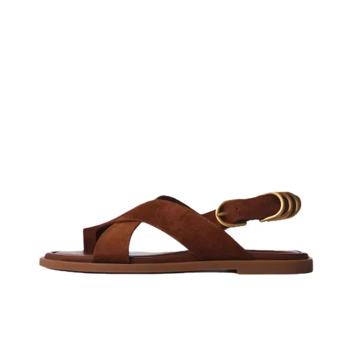 RAG BONE Gia One Strap Sandals Women's Brown