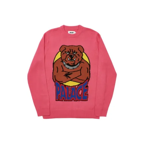 Дворцовый Арбузно-розовый Красный Унисекс Свитеры