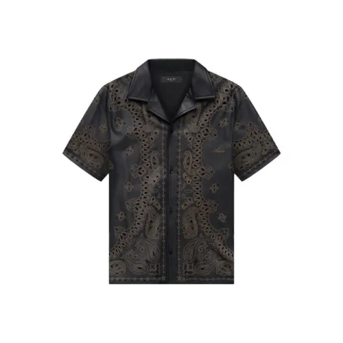 AMIRI Мужские Черные Рубашки