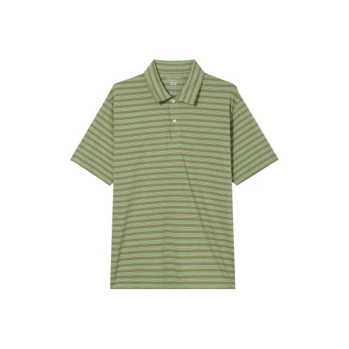 UNIQLO x JW Anderson x Roger Federer SS24 Поло Унисекс Оливковый