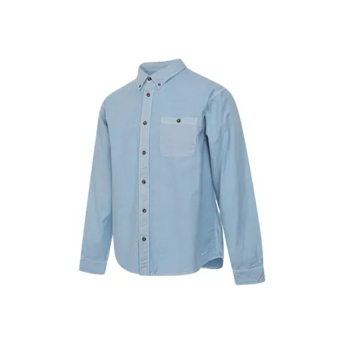nike SS25 AS M NL Oxford LS BUTTONDOWN D Рубашка Мужская Синяя