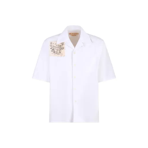 MARNI Белые Мужские Рубашки