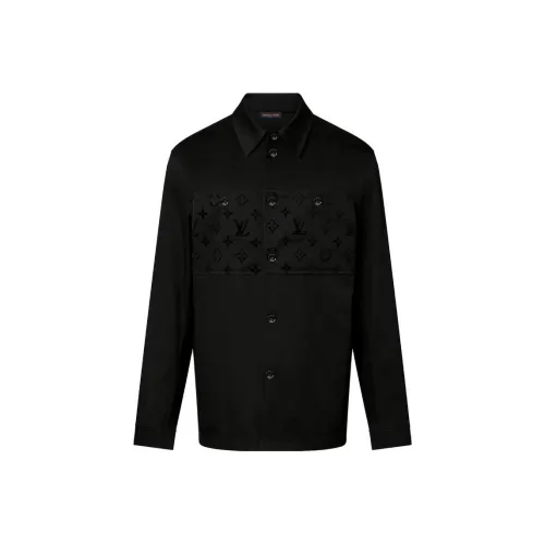 LOUIS VUITTON SS24 Рубашка Мужская Черная