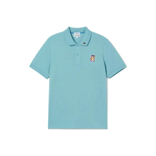 Поло LACOSTE Collaboration Unisex Прилив Синий