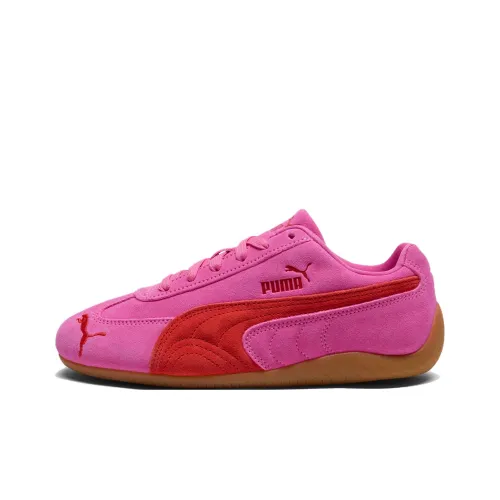 PUMA Speedcat Collection Повседневный Низкий Топ Розовый/Красный Женский