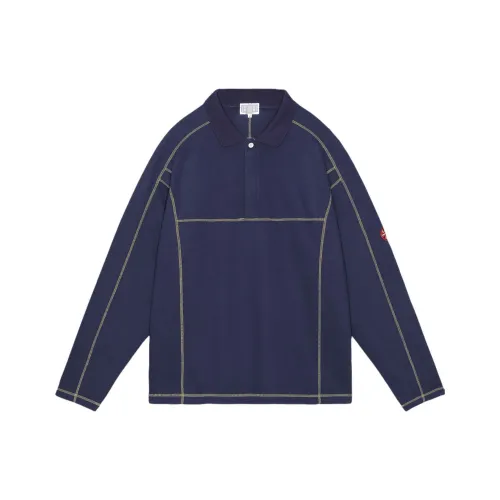 Cav Empt SS24 Поло Мужское Морской Синий