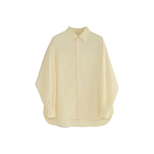 ROARINGWILD Relaxed Silhouette Длинный рукав Шirts Unisex