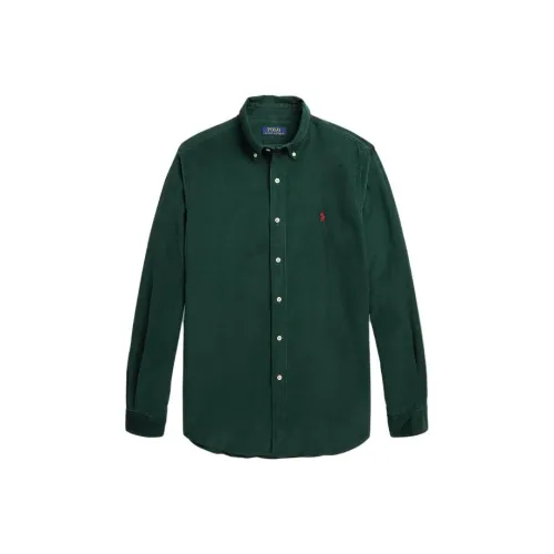 Polo Ralph Lauren FW23 Рубашка Мужская Зеленая
