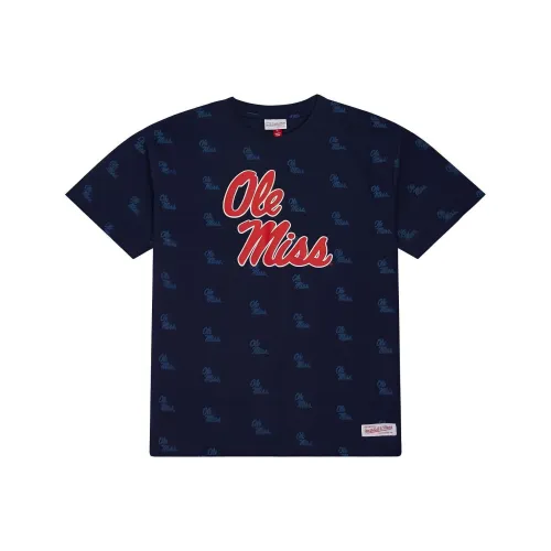 Mitchell Ness Темно-синие мужские футболки