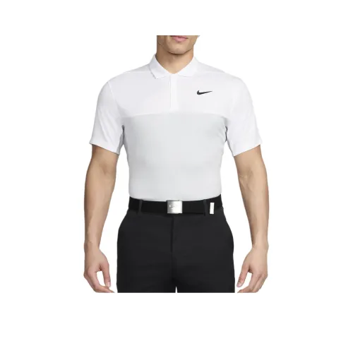 nike Victory+ Dri Fit GOLF Поло Мужское Белое Серое