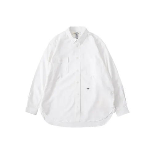 Halfwayhouse Белая Мужская Рубашка