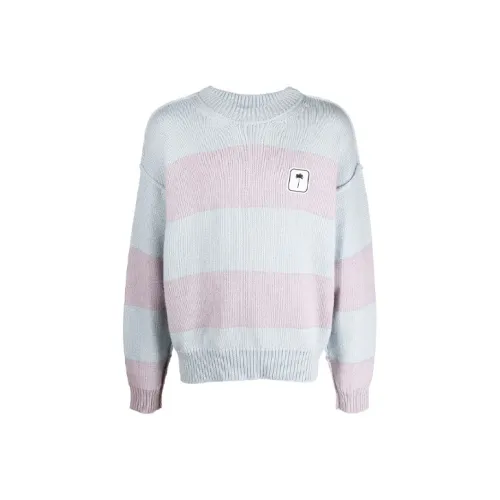 PALM ANGELS Синие Мужские Свитера