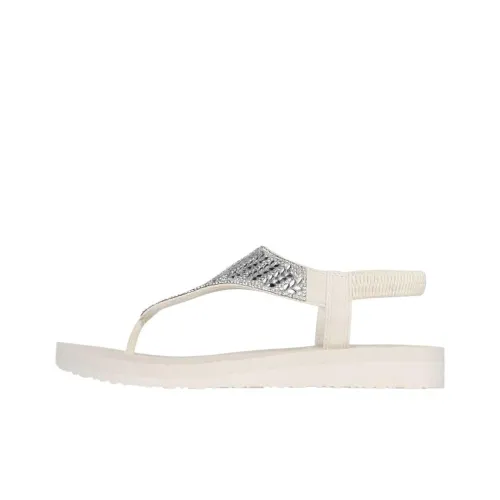 Skechers Meditation Пляжные сандалии Женские Белые