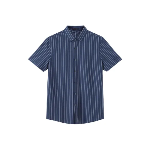 Raidy Boer Рубашка Мужская Зеленые Полосы